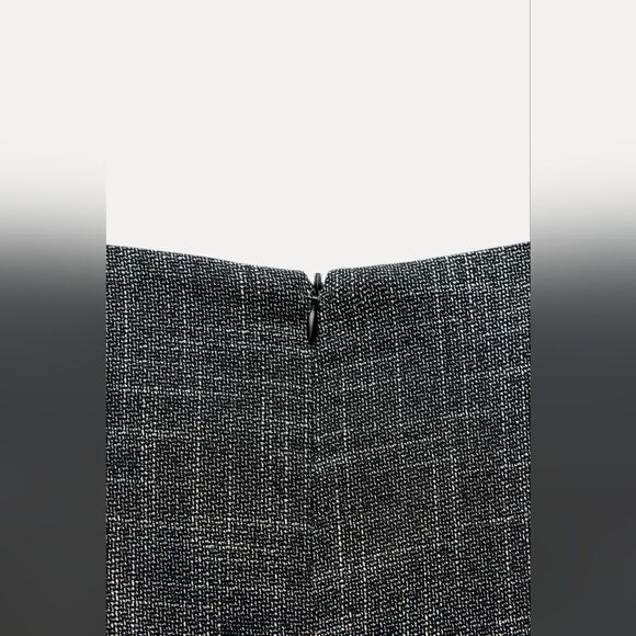 NWT ZARA FULL SKIRT MINI DRESS ZW COLLECTION gray - Picture 8 of 12